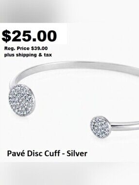 Pavé disc cuff
